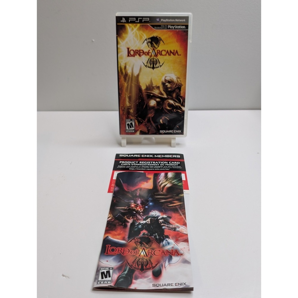 Lord of Arcana (Sony PSP, 2011) Complete CIB